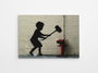 Wallity Lienzo Decorativo Banksy WY34 (50 x 70 cm)